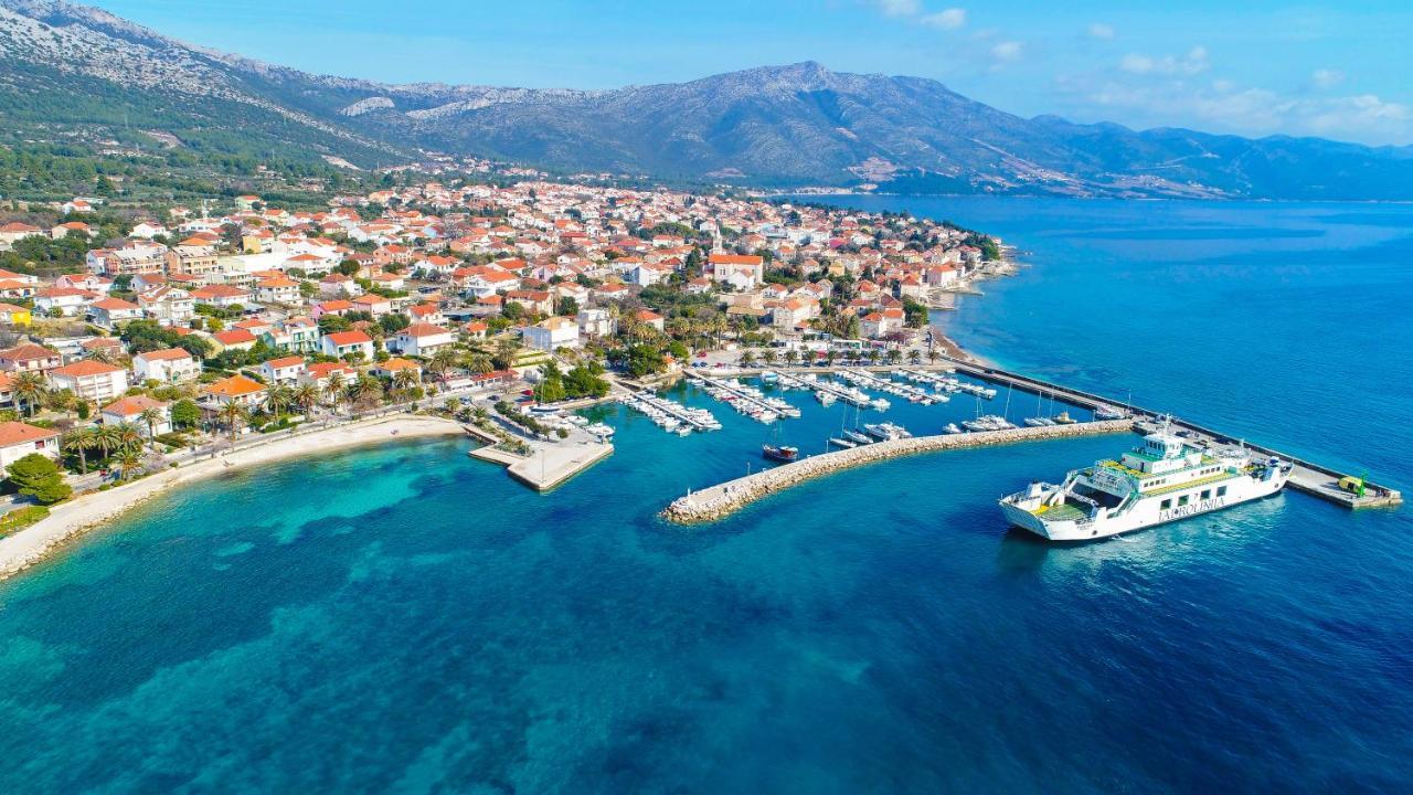 Lidija Apartmani Orebić Exteriör bild